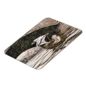 J.M. Barrie | "Er ist unter der Brücke gegangen un Magnet (Linke Seite)