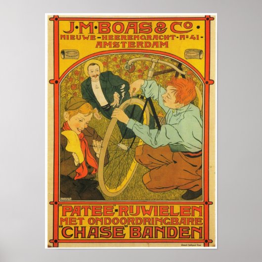 J.M. Boas & Co. Poster (Vorne)