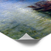 J. M. W. Turner Annäherung an Venedig Poster (Ecke)