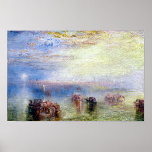 J.M.W. Turner Approach nach Venedig Poster