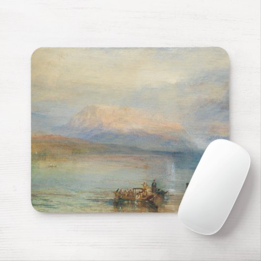 J.M.W. Turner - das rote Rigi Mousepad (Mit Mouse)