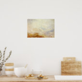 J. M. W. Turner - Eine Bergszene, Val d'Aosta Poster (Küche)