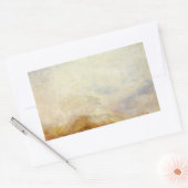 J. M. W. Turner - Eine Bergszene, Val d'Aosta Rechteckiger Aufkleber (Umschlag)