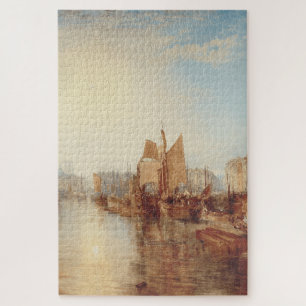 J.M.W. Turner: Hafen von Dieppe Romantische Kunst Puzzle