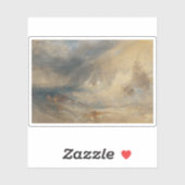 J. M. W. Turner - Leuchtturm für Langschiffe, Land Aufkleber (Blatt)