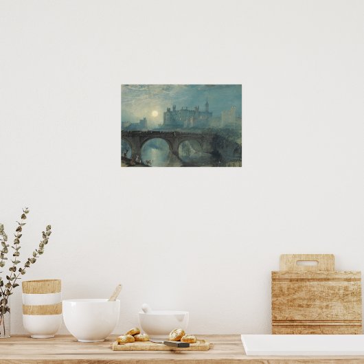 J.M.W. Turner - Schloss Alnwick Poster (Küche)