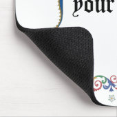 J mittelalterliches Mouspad Mousepad (Ecke)
