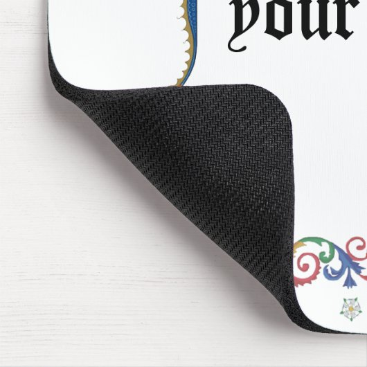 J mittelalterliches Mouspad Mousepad (Ecke)