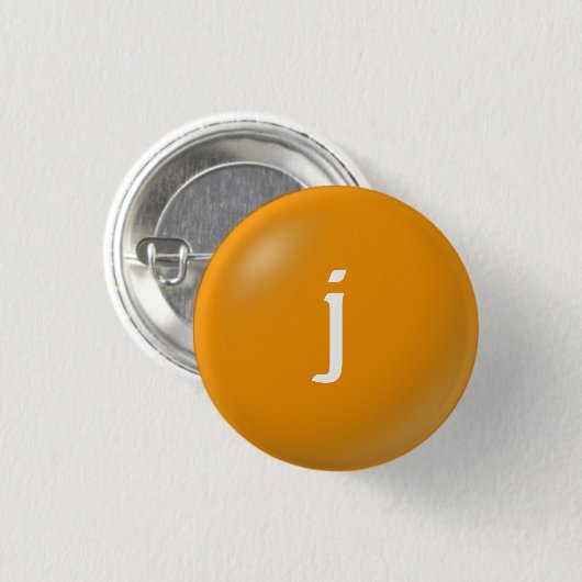 J Monogram Button (Vorne & Hinten)
