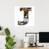 J Monogram Erstellen Sie Ihre eigene 6 benutzerdef Poster (Heimbüro)