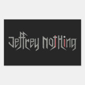 J-No Sticker (Vorderseite)