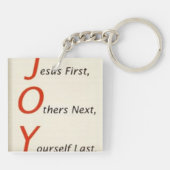 J.O.Y SCHLÜSSELANHÄNGER (Rückseite)