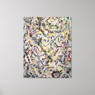 J. P. - AUGEN IN THE HEAT - 1946 - Action painting Leinwanddruck