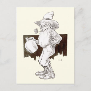 J P Bernard Moonshiner (Sepia) Postkarte