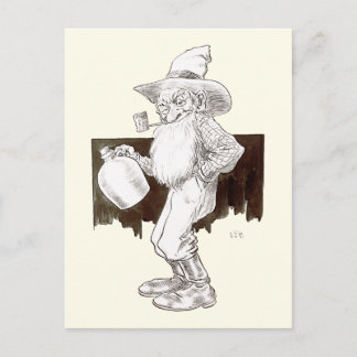 J P Bernard Moonshiner (Sepia) Postkarte