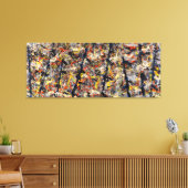 J. P. - Blaue Polen (Nummer 11) - 1952 - Leinwanddruck (Insitu (Wohnzimmer))