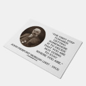 J.P. Erster Schritt Morgans hin zu irgendwo Fußmatte (Schrägansicht)