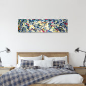 J. P. - FRIEZE - 1953-55 - Abstrakter Expressionis Leinwanddruck (Insitu (Schlafzimmer))