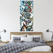 J. P. - GEBURT - c. 1941 - Abstrakter Expressionis Leinwanddruck (Insitu (Schlafzimmer))