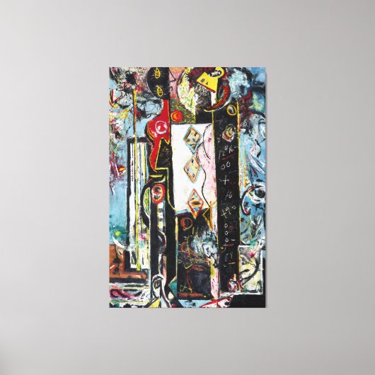 J. P. - MÄNNER UND FRAUEN - 1942-1943 - Abstrakt - Leinwanddruck (Vorderseite)