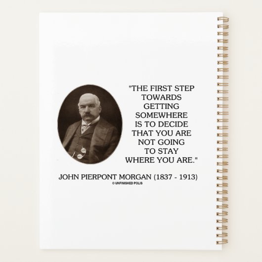 J.P. Morgan erster Schritt hin zu etwas Planer (Rückseite)