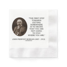 J.P. Morgan erster Schritt, um etwas zu erreichen