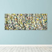 J. P. - MURAL - 1943 - Abstract Expressionism - Leinwanddruck (Insitu (Holzboden))