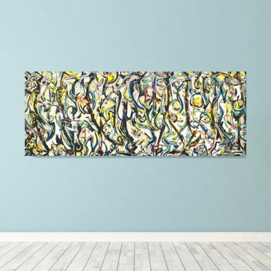 J. P. - MURAL - 1943 - Abstract Expressionism - Leinwanddruck (Insitu (Holzboden))