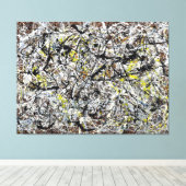 J. P. - MURAL ON INDIAN RED BODEN - 1950 - LEINWANDDRUCK (Insitu (Holzboden))