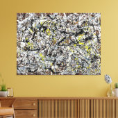 J. P. - MURAL ON INDIAN RED BODEN - 1950 - LEINWANDDRUCK (Insitu (Wohnzimmer))