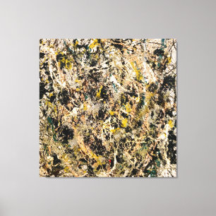 J. P. - Nr. 11 - 1950 - Aktionsgemälde - Leinwanddruck