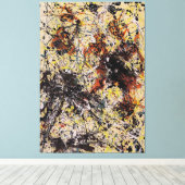 J. P. - Nr. 12 - 1949 - Aktionsgemälde - Leinwanddruck (Insitu (Holzboden))