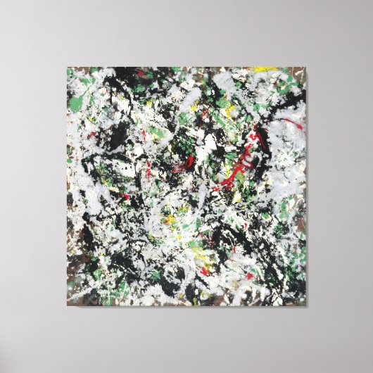 J. P. - Nr. 12 - 1950 - Aktionsgemälde - Leinwanddruck (Vorderseite)