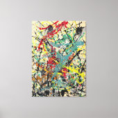 J. P. - Nr. 16 - 1949 - Aktionsgemälde - Leinwanddruck (Vorderseite)