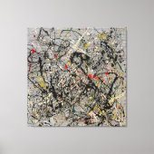 J. P. - Nr. 18 - 1950 - Aktionsgemälde - Leinwanddruck (Vorderseite)