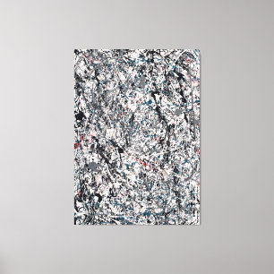 J. P. - Nr. 19 - 1948 - Action painting - Leinwanddruck