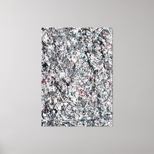 J. P. - Nr. 19 - 1948 - Action painting - Leinwanddruck (Vorderseite)