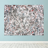 J. P. - Nr. 20 - 1948 - Action painting - Leinwanddruck (Insitu (Holzboden))