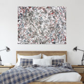 J. P. - Nr. 20 - 1948 - Action painting - Leinwanddruck (Insitu (Schlafzimmer))