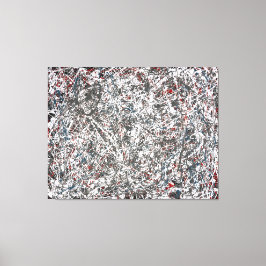 J. P. - Nr. 20 - 1948 - Action painting - Leinwanddruck