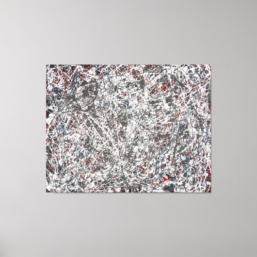 J. P. - Nr. 20 - 1948 - Action painting - Leinwanddruck (Vorderseite)