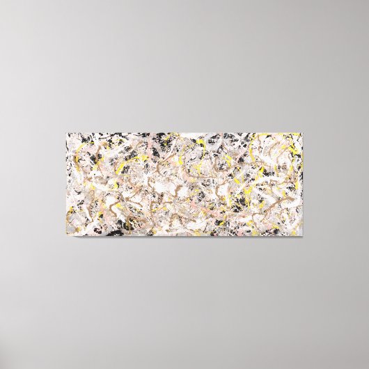 J. P. - Nr. 27 - 1950 - Aktionsgemälde - Leinwanddruck (Vorderseite)