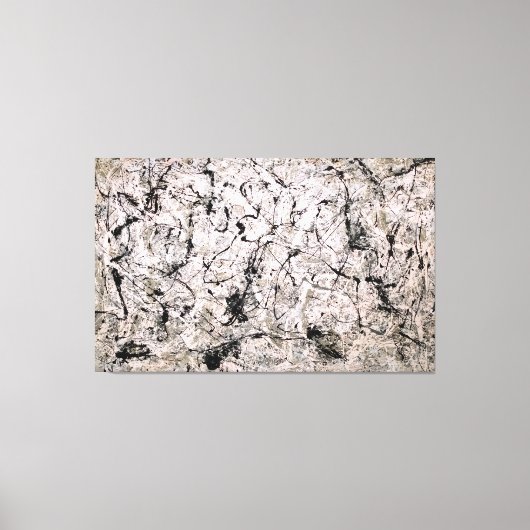 J. P. - Nr. 28 - 1950 - Aktionsgemälde - Leinwanddruck (Vorderseite)