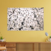 J. P. - Nr. 28 - 1950 - Aktionsgemälde - Leinwanddruck (Insitu (Wohnzimmer))