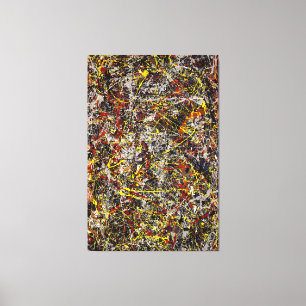 J. P. - Nr. 5 - 1948 - Action painting - Leinwanddruck