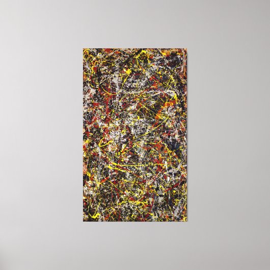 J. P. - Nr. 5 - 1948 - Action painting - Leinwanddruck (Vorderseite)