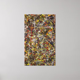 J. P. - Nr. 5 - 1948 - Action painting - Leinwanddruck