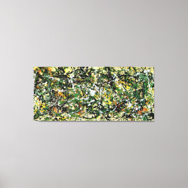 J. P. - Nr. 8 - 1949 - Action painting - Leinwanddruck