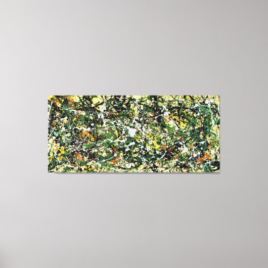 J. P. - Nr. 8 - 1949 - Action painting - Leinwanddruck (Vorderseite)