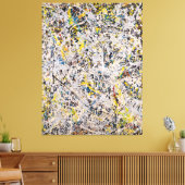 J. P. - Nr. 9 - 1949 - Action painting - Leinwanddruck (Insitu (Wohnzimmer))